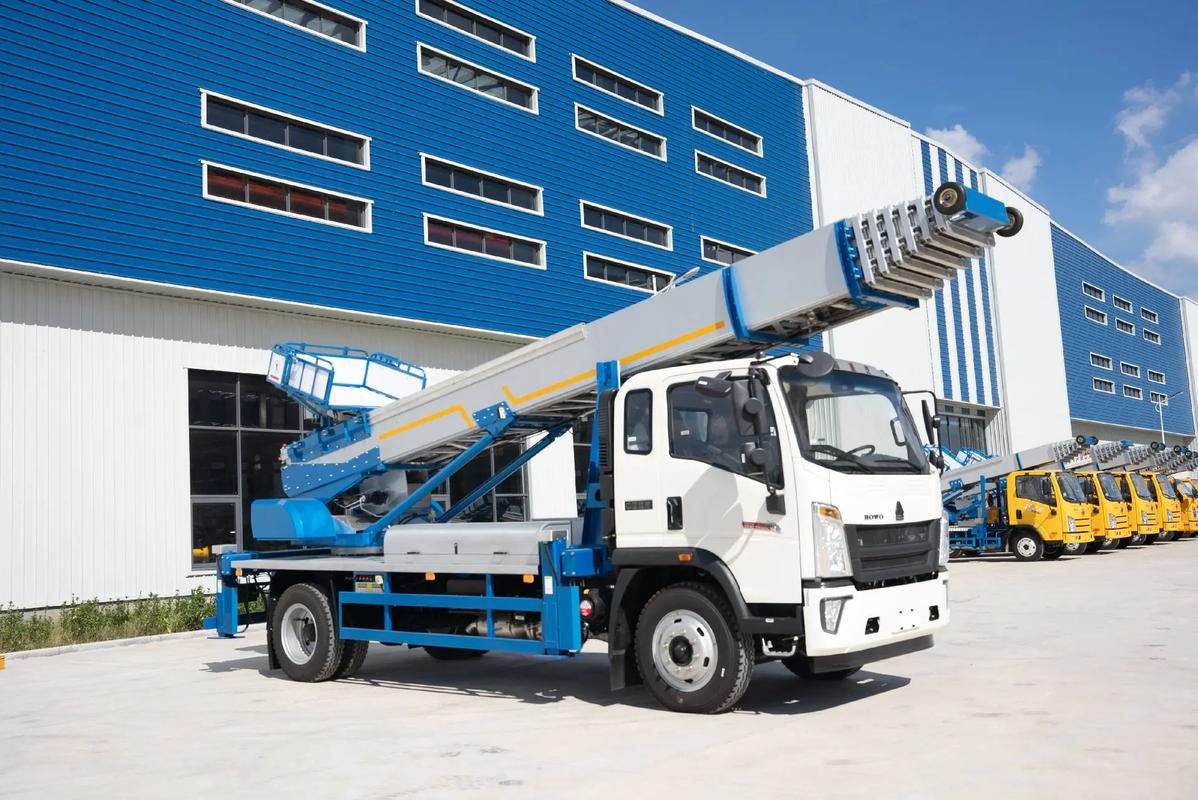 仪陇出租云梯车高空作业车 建筑垃圾搬运